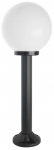 Pastatomas lauko &scaron;viestuvas Su-Ma Kule, 60W, E27, IP43, juoda sp., 25 cm x 75 cm