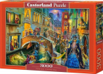 Dėlionė Castorland Venice Carnival 300662, 68 cm x 92 cm, 3000 vnt., įvairių spalvų