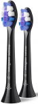 Dantų &scaron;epetėlio galvutė Philips Sonicare Sensitive, juoda, 2 vnt.