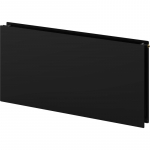 Radiatorius Mexen Hygiene Flat CVHF20, 140 cm x 50 cm, apatinio pajungimo, 1208 W, juoda sp.