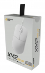 Laidinė žaidimų pelė Endgame Gear XM2 8k v2, usb type-a, white frost