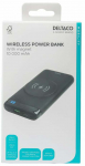 Ne&scaron;iojamas įkroviklis (Power bank) Deltaco PB-Q1003, 10000 mAh, 10 W, juoda sp.