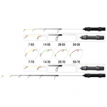 Me&scaron;kerė Akara IGP-7-55, įvairių spalvų