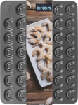 Formelė sausainiams Orion Croissants, juoda sp., 42 cm x 32 cm