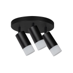 &Scaron;viestuvas lubų Light Prestige Sonaya, GU10, 3 x 8 W, balta sp./juoda sp.