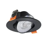 &Scaron;viestuvas lubų Light Prestige, 3000-6000&deg;K, LED, juoda sp., 7 W