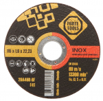 Pjovimo diskas Forte Tools, 115 mm x 1.6 mm x 22.23 mm