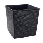 Gėlių vazonas Lamela 600-50, plastikinis, &Oslash; 30 cm, pilka sp.