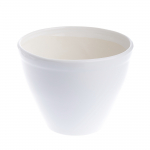 Gėlių vazonas Agava 5001, keramika, &Oslash; 26.5 cm, balta sp.