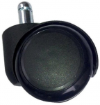 Ratukų komplektas Furniture Wheels, 0.11 cm, juoda sp., 5 vnt.
