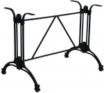 Stalo rėmas, 92 cm x 60 cm, juoda sp.
