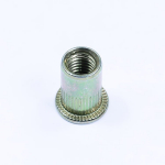 Rievėtos plieninės kniedinės veržlės Haushalt, M8, 10.8 mm x 16.6 mm, 20 vnt.