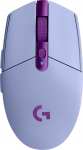 Laidinė žaidimų pelė Logitech G305 Recoil, violetinė sp.