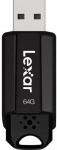 USB atmintinė Lexar S80, juoda sp., 64 GB