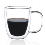 Dvigubo stiklo puodelių rinkinys Zyle ZY5748DG, skaidri sp., 0.48 l