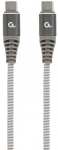Laidas Gembird CC-USB2B-CMCM100, USB Type C, 150 cm, pilka sp.