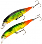 Vobleris Akara Best Minnow 100SP A190, 10 cm, 15 g, juoda/geltona/žalia