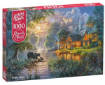 Dėlionė CherryPazzi Firefly Cove 1000 el. 30318, 50 cm x 70 cm, 1000 vnt., įvairių spalvų