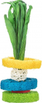 Graužikų žaislas Trixie Luffa, 6 cm x 6 cm x 20 cm, įvairių spalvų