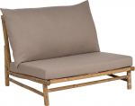Krėslas Beliani Todi, ruda sp./rusva sp., 85 cm x 102 cm x 74 cm