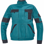 Darbinis &scaron;varkas vyrams Cerva Max Summer, juoda sp./petrol, 62 dydis