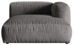 Modulinė sofa Micadoni Martina, pilka sp., de&scaron;ininė, 176 x 123 cm x 75 cm