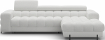 Kampinė sofa Felro Royal 03, pilka sp., de&scaron;ininė, 181 x 285 cm x 93 cm