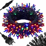 Lempučių girlianda Springos CL0539, 41.5 m, įvairių spalvų, 500 LED, Įvairių spalvų