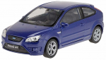 Žaislinis automobilis Welly Ford Focus ST, 1:34, mėlyna sp.