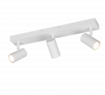 &Scaron;viestuvas lubų Reality Taryn, GU10, 3 x 5 W, balta sp.