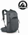 Turistinė kuprinė Osprey Talon 22 O/S, pilka sp./grafito sp., 22 l