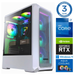 Stacionarus kompiuteris Intop RM75986WH Intel Core i7-14700F, DDR5 32 GB, SSD+HDD 2 TB 4 TB, Nvidia GeForce RTX5060 8 GB GDDR7, Windows 11 Home
