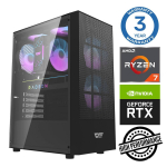 Stacionarus kompiuteris Intop RM76378NS AMD Ryzen 7 7700X, DDR5 16 GB, SSD+HDD 1 TB 4 TB, Nvidia GeForce RTX5060Ti 8 GB GDDR7