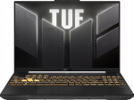 Prekė su pažeista pakuote. Ne&scaron;iojamas kompiuteris TUF Gaming F16 FX607VU-I5165, Intel Core 5 210H, 16 GB, 512 GB, 16 ", Nvidia GeForce RTX 4050, juoda sp., en
