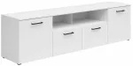 Komoda MultiDo S588-KOM2D2S/180/50/40-BI, balta sp., 51 cm x 180 cm x 40 cm