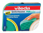 Kempinė valymui Vileda VILE04407P, žalia sp., 2 vnt.
