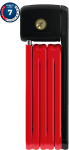 Spyna Abus Bordo Lite Mini 6055K/60, raudona sp., 600 mm