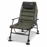 Žvejybinė kėdė Saenger Anaconda Freelancer CM-1, juoda sp./žalia sp.