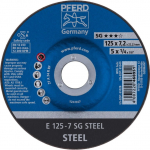 &Scaron;lifavimo diskas Pferd E125-7A24R SG, 125 mm x 22.23 mm