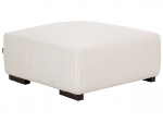 Pufas Beliani Lungo, balta sp., 80 cm x 80 cm x 35 cm