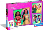 Dėlionė Clementoni Disney Princess 25064, 21 cm x 20.5 cm, 144 vnt., įvairių spalvų