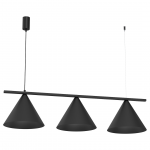 &Scaron;viestuvas kabinamas Milagro Capital MLP0938, G53, 3 x 25 W, juoda sp.