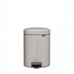 &Scaron;iuk&scaron;liadėžė Brabantia NewIcon 252204, pilka sp., 5 l, 29.1 cm x 20.5 cm
