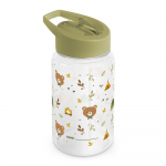 Vaiki&scaron;ka gertuvė Miniland Kiddie Explorer, 450 ml, 6+ mėn., tritanas, žalia sp.