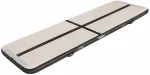 Pripučiamas gimnastikos kilimėlis Rebel Pro Aitrack, balta sp./juoda sp., 400 cm x 100 cm x 10 cm
