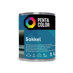 Cokoliniai dažai Pentacolor Sokkel, balta, 1 l