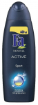 Kūno prausimosi želė vyrams Fa Active Sport, 400 ml