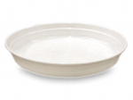 Lėk&scaron;telė vazonui Uniplastex 5-40, balta, 26 cm