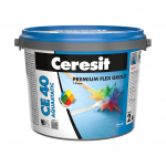 Glaistas siūlėms Ceresit CE40 CARAMEL, sandarinamasis, ruda sp., 5 kg