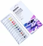 Dažai akvarelė Avatar Water Colours, 12 ml, įvairių spalvų, 12 vnt., 12 sp.